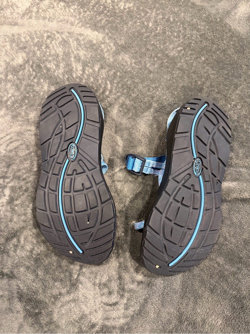 Chaco Women's Braid Blue Sandals - Picture 5 of 6